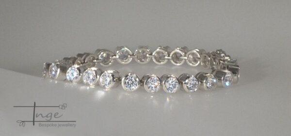 Tennis Bracelet – Sterling Silver Bangles & Bracelets Tennis Bracelet - Sterling Silver