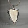 Abstract Large Face Pendant