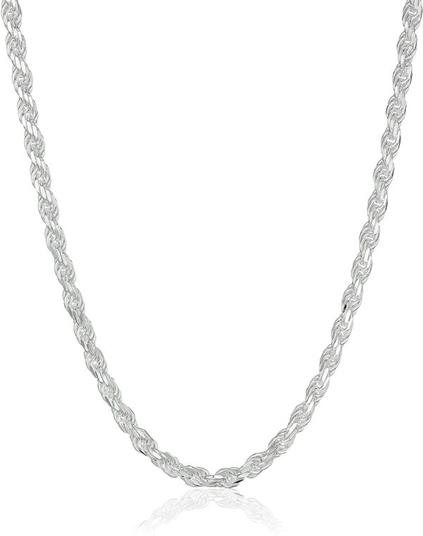 Rope Chain – Sterling Silver Chains Rope Chain - Sterling Silver
