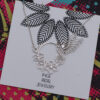 Humming bird and Hybiscus Flower Necklace