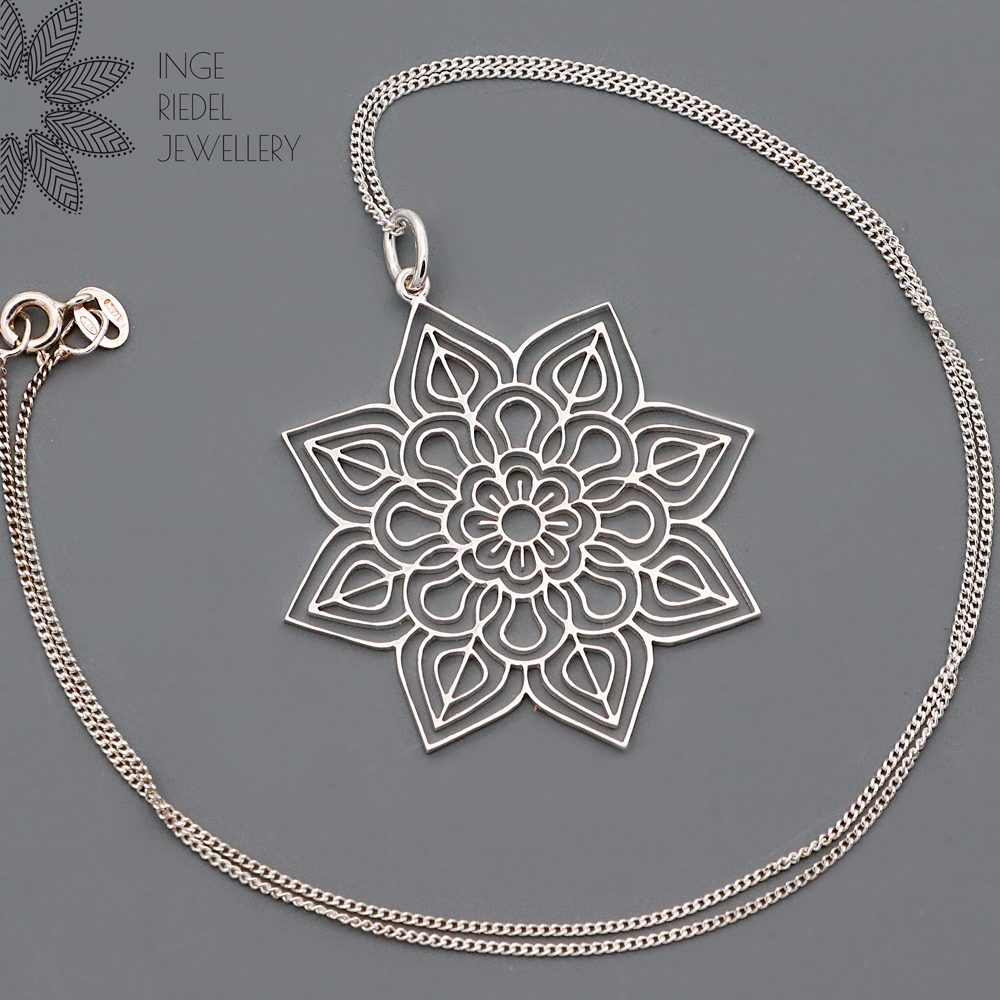 “My Little Garden” – Silver Pendant Pendants
