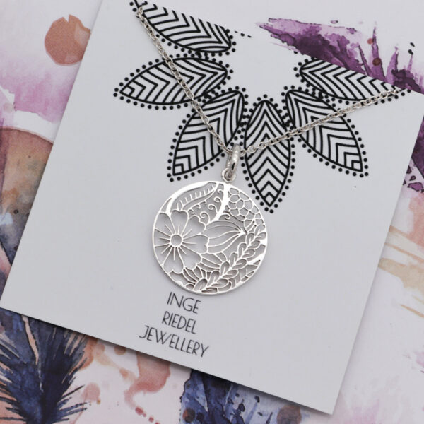 Little Garden Mini - Sterling Silver Pendant