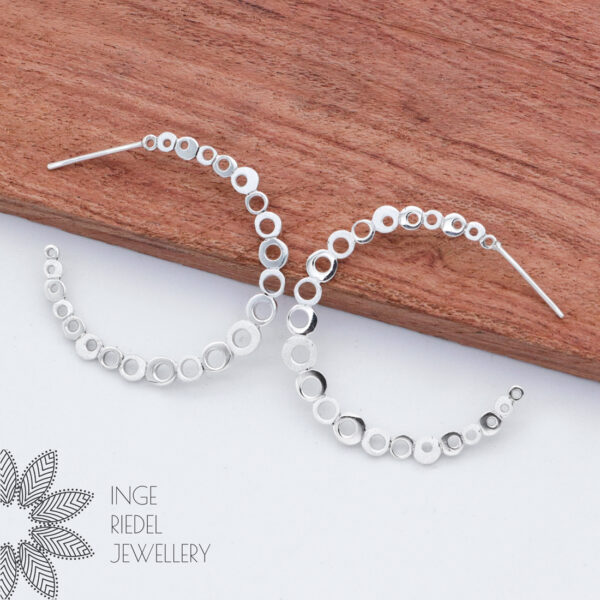 Sterling Silver Circle Hoops – Sterling Silver Earrings Earrings Circle Hoops - Sterling Silver Earrings