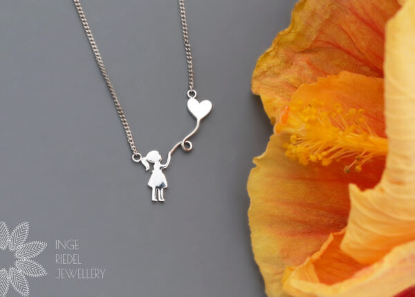 Mom and Daughter Necklace