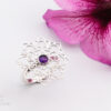 Amethyst Flower Ring Rings Amethyst Flower Ring