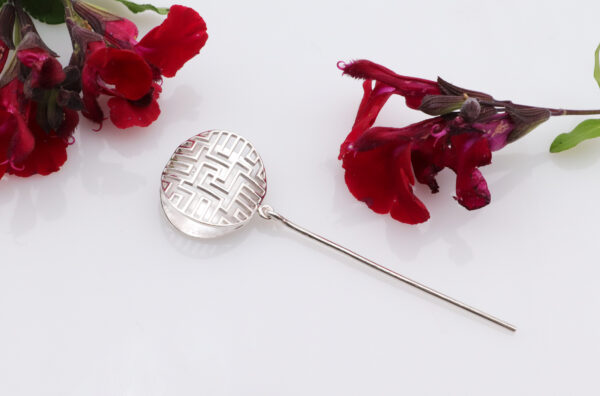 Maze Sterling Silver Bail Bead Bails Maze Sterling Silver Bail