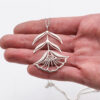 Sterling Silver Flexi-Flower Pendant