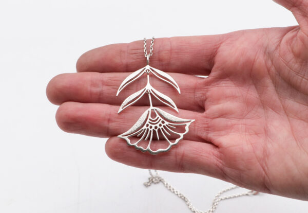Sterling Silver Flexi-Flower Pendant