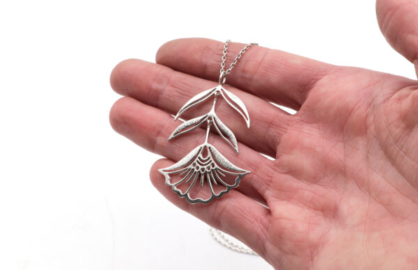 Sterling Silver Flexi-Flower Pendant