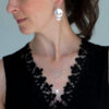 Sterling Silver Spiderweb Necklace Necklaces Sterling Silver Spiderweb Necklace