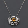 Sterling Silver Sunflower with Citrine
