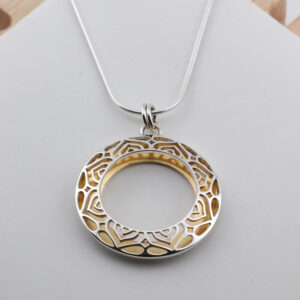 Aurora Halo Pendant