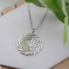 Sterling Silver Fern Leaf Pendant