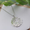 Sterling Silver Fern Leaf Pendant