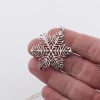 Sterling Silver Snowflake Pendant