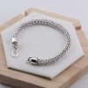 Sterling Silver Foxtail Bracelet