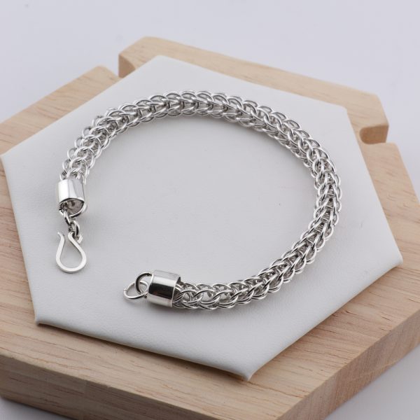 Sterling Silver Foxtail Bracelet
