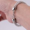 Sterling Silver Foxtail Bracelet