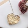 Sterling Silver Puffy Heart Pendant