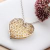Sterling Silver Puffy Heart Pendant
