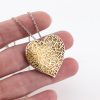 Sterling Silver Puffy Heart Pendant